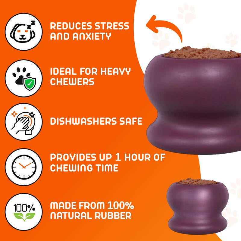 Freezball - Durable Fillable Dog Chew Bone